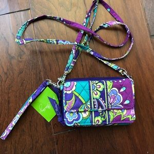 NWT Vera Bradley All in One Crossbody Heather